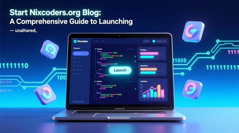 Start Nixcoders.org Blog: A Comprehensive Guide to Launching